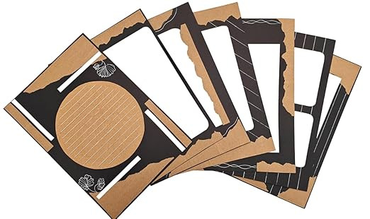 Handmade Vintage Designer Sheets – Pack of 10 | A4 Size Art Paper for Craft, Journaling, Scrapbooking, DIY Projects, Gift Letters & School Art Work | Premium Handmade Stationery Sheets