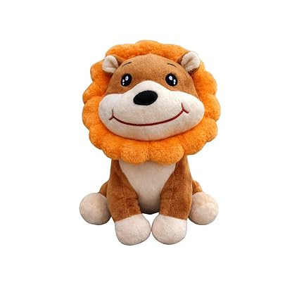Lion Soft Toy 30cm for Babies | Huggable Stuffed Toy for Kids | Cute Animal Soft Toy for Baby Boys & Girls, Newborn Friendly, Birthday and Return Gifts