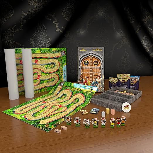 The Board Game - Multilingual, Historical Board Game Based on Chhatrapati Shivaji Maharaj, for Adults and Kids 8+ Ys, Multicolor, 2-4 Player