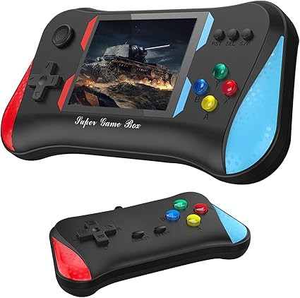 Toy Channel Video Games for Kids: X7M 500-in-1 Retro Video Game Console with TV Compatibility, Handheld Design, Dual Controller for 2-Player Mode, Perfect for Family Fun and Classic Gaming Experiences