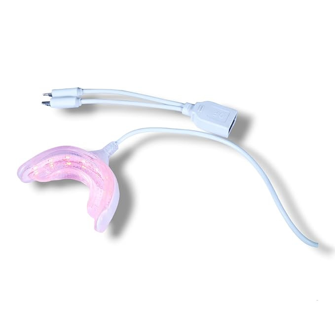 Teeth Whitening Kit Teeth Whitening Enhancer LED Light Teeth Whitening Accelerator Light Mouth Tray Equipment Whiten Teeth Faster, ORAL CARE