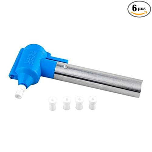 Tooth Polisher Whitener Stain Remover with LED Light Luma Smile Rubber Cups (Luma Smile)