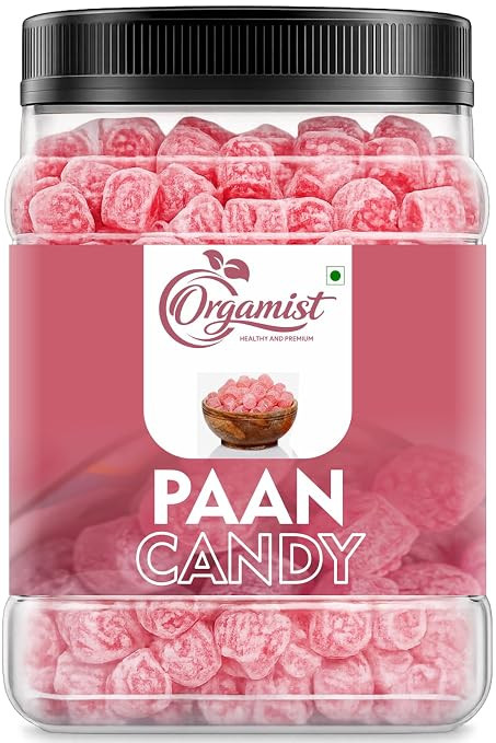 Paan Pasand Candy 400g | Instant Paan Mouth Freshener | Sweet & Refreshing Pan Flavor Candy | Mukhwas Style | After-Meal Breath Freshener