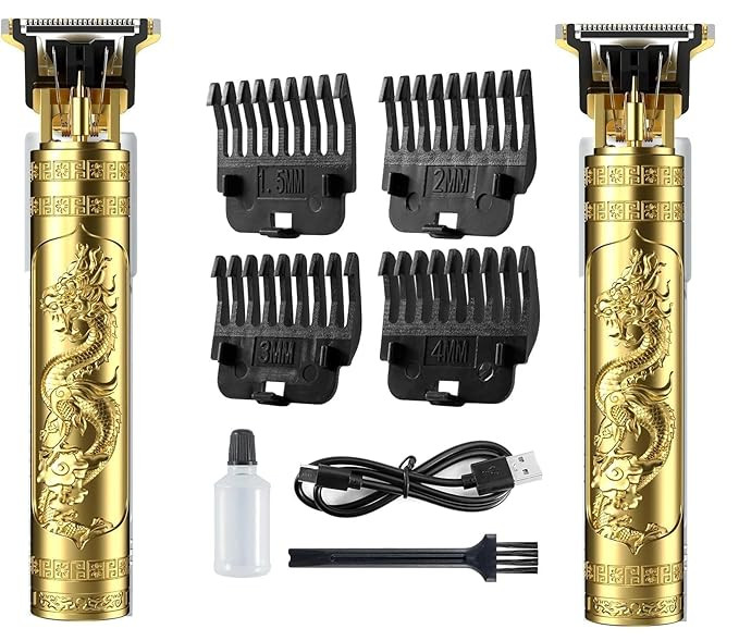 Pack-2 Hair Trimmer Electric Machine Adjustable Blade Clipper for men Body Men Get Hair Trimmers for man,Professional (COMBO Offer)