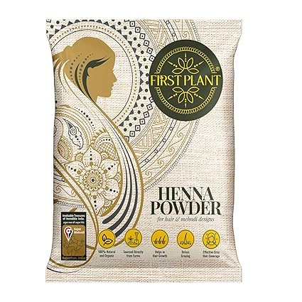 Premium Rajasthani HENNA POWDER | 100% Organic Henna Powder for Hair Colour and Hair Care I GI Tagged Henna directly from Farms | Mehndi Powder for Hair (350 gm)