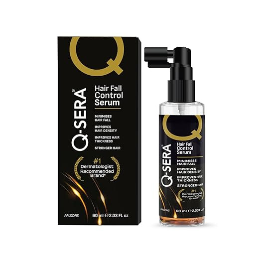 QSERA Hair Growth Serum 20 Days Hair Fall Control Solution|Dermatologist-Recommended|Strengthens Roots, And Promotes Thicker, Healthier Hair|Proven Choice| Superior Over Redensyl, For Men & Women