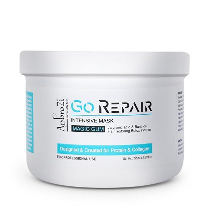 Immortality Hair Go Repair Intensive Mask | Deep Conditioning & Damage Repair | Strengthens, Smooths & Restores Hair | Suitable for Dry, Frizzy & Treated Hair | 275mL Nourishing Hair Treatment