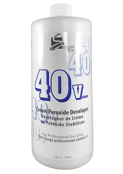 Super Star Cream Peroxide Developer, 4 Ounce