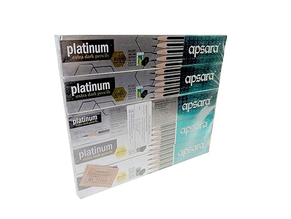 Apsara Platinum Extra Dark Pencils Pack of - 5