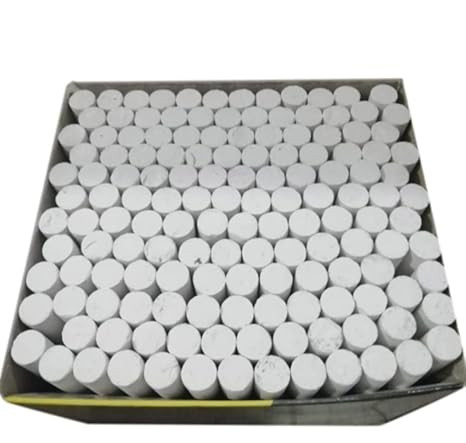 Made In India Dustless Writing Chalk | Chalk Sticks For School, Office And Home Use Non-toxic Classroom For Blackboard And Slate- 50 Pieces