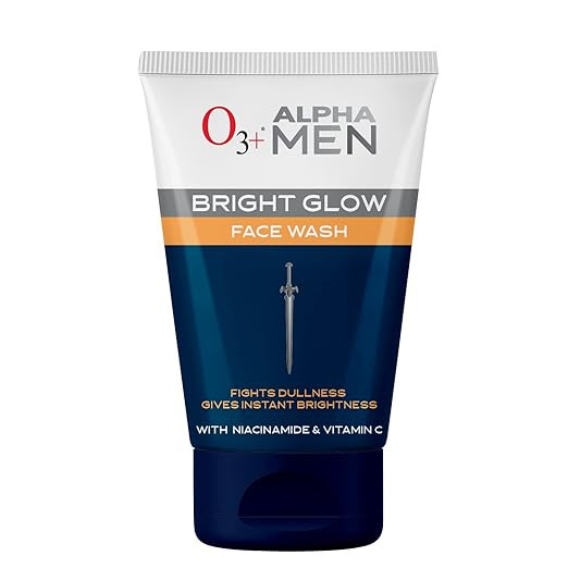 O3+ ALPHA MEN Bright Glow Face Wash 100g