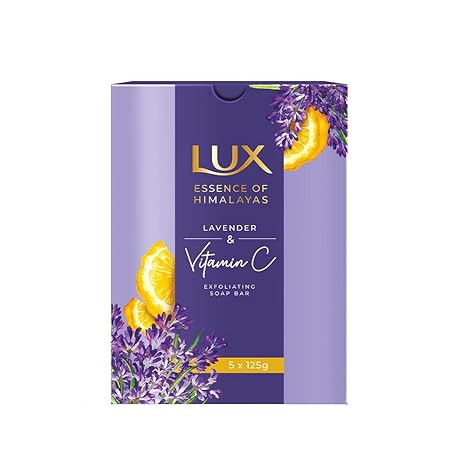 LUX LAVENDER & VIT C EXF SOAP 5x125g