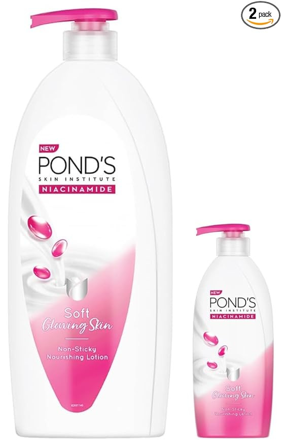 POND'S Triple Vitamin Moisturising Body Lotion 600 ml&POND'S Triple Vitamin Moisturising Body Lotion 275 ml
