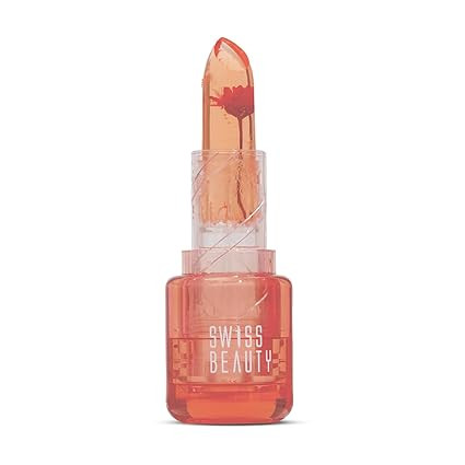 Swiss Beauty Jelly Bloom pH Lip Balm | Colour-Changing Tint | Hydrating | With Vitamin E | Vegan | Paraben-Free | Cruelty-Free | 3.6g, Shade- Coral Kiss