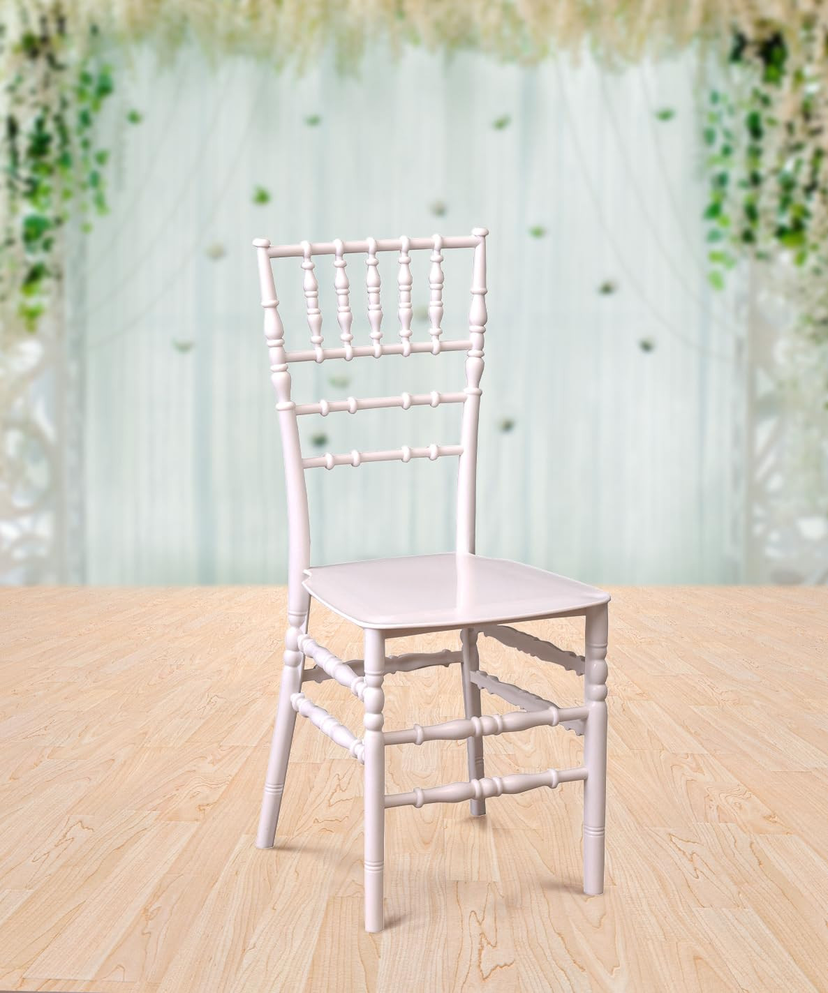 Prima Plastic Mandapam 1 | Indoor Outdoor Chair | Armless Chair | 100% Virgin Plastic for Dining Room, Events, Gathering, Weddings, Garden