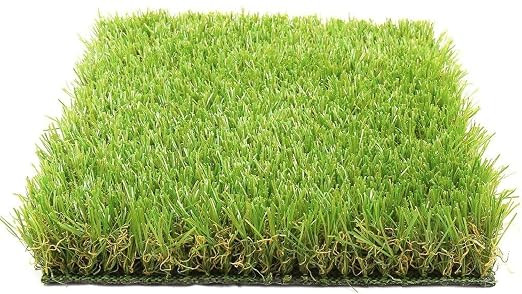 PVC 45 Mm Artificial Grass Door Mat 24"X 15.2", Green (Grass0107),Standard, Large Rectangle