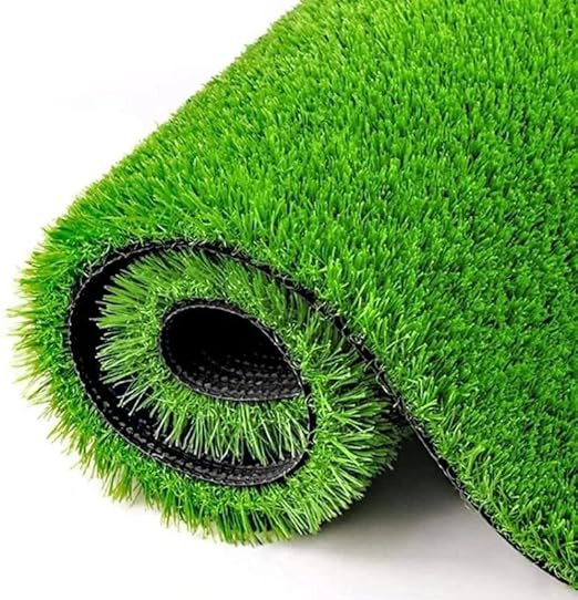 Artificial Grass Carpet Mat - High Density Grass Carpet mat for Covering Garden, Hotel, Restaurant, Wall, Terrace, Balcony,Home Decor, Lawn, Doormat 1x4 Ft, 25MM