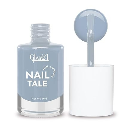 Glam21 Nail Tale Nail Polish | Glossy Gel Finish | Rich Pigmentation | Chip Free | Quick Drying Formula | Long Lasting Nail Polish for Women | 9ml | Shade-46