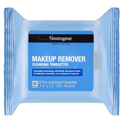 Makeup Remover Cleansing Towelettes Refill Pack, 25 Count