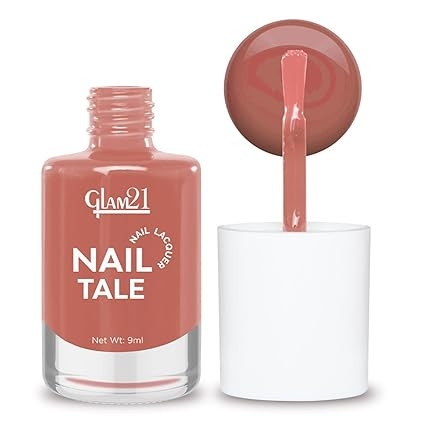 Glam21 Nail Tale Nail Polish | Glossy Gel Finish | Rich Pigmentation | Chip Free | Quick Drying Formula | Long Lasting Nail Polish for Women | 9ml | Shade-11