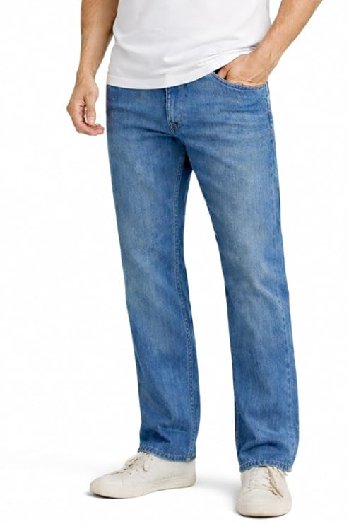 Men's Regular Fit Stretch Fabric for Comfort Premium Wash Aesthetic Authentic Twill and Durable Jeans