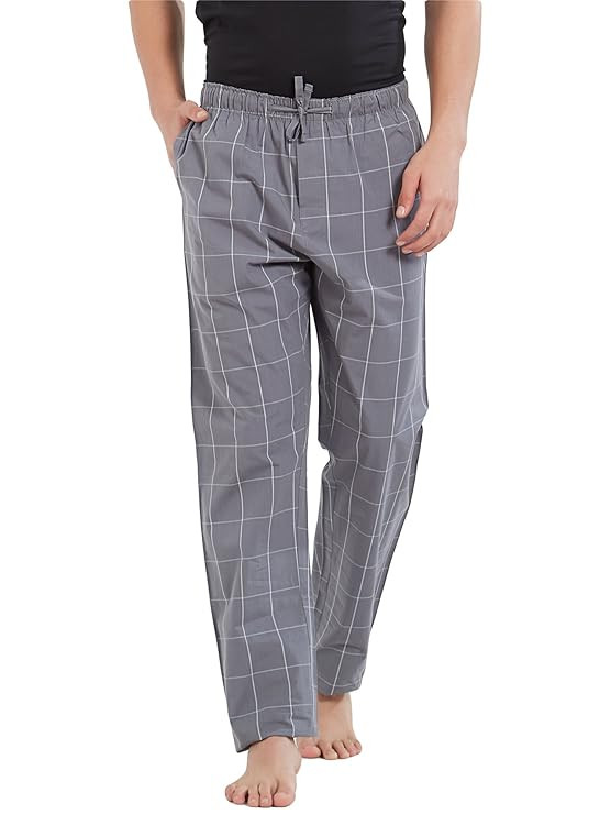 Men's Checkmate 100% Super Combed Cotton Regular Fit Pyjamas