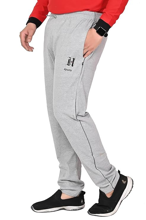 Men's Cotton Piping Pyjama – Comfortable Lounge & Sleep Wear with Side Pockets