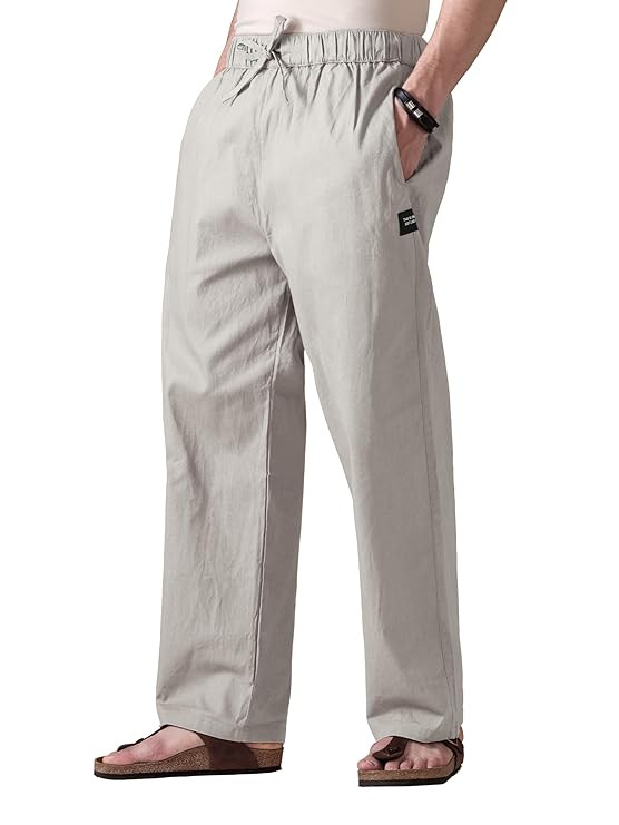 Cotton Loose Fit Pyjama For Men | Pure Cotton | Elasticated Waistband | Casual Style | Nightwear For Men | Lounge Pants