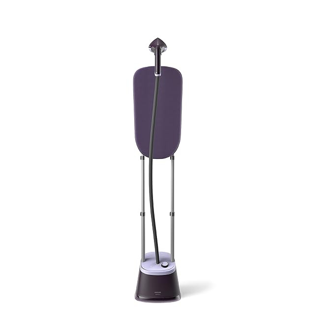 Philips Standing Garment Steamer for Clothes – 2000 watts power, Unique tilting style board, 3 steam settings, up to 40 g/min steam output, STE3160/30