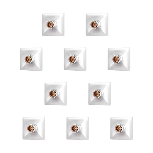 Anchor by Panasonic Modular Bulb Holder Batten Type, ISI Certified, Ideal for Wall Mount – White (Pack of 2)