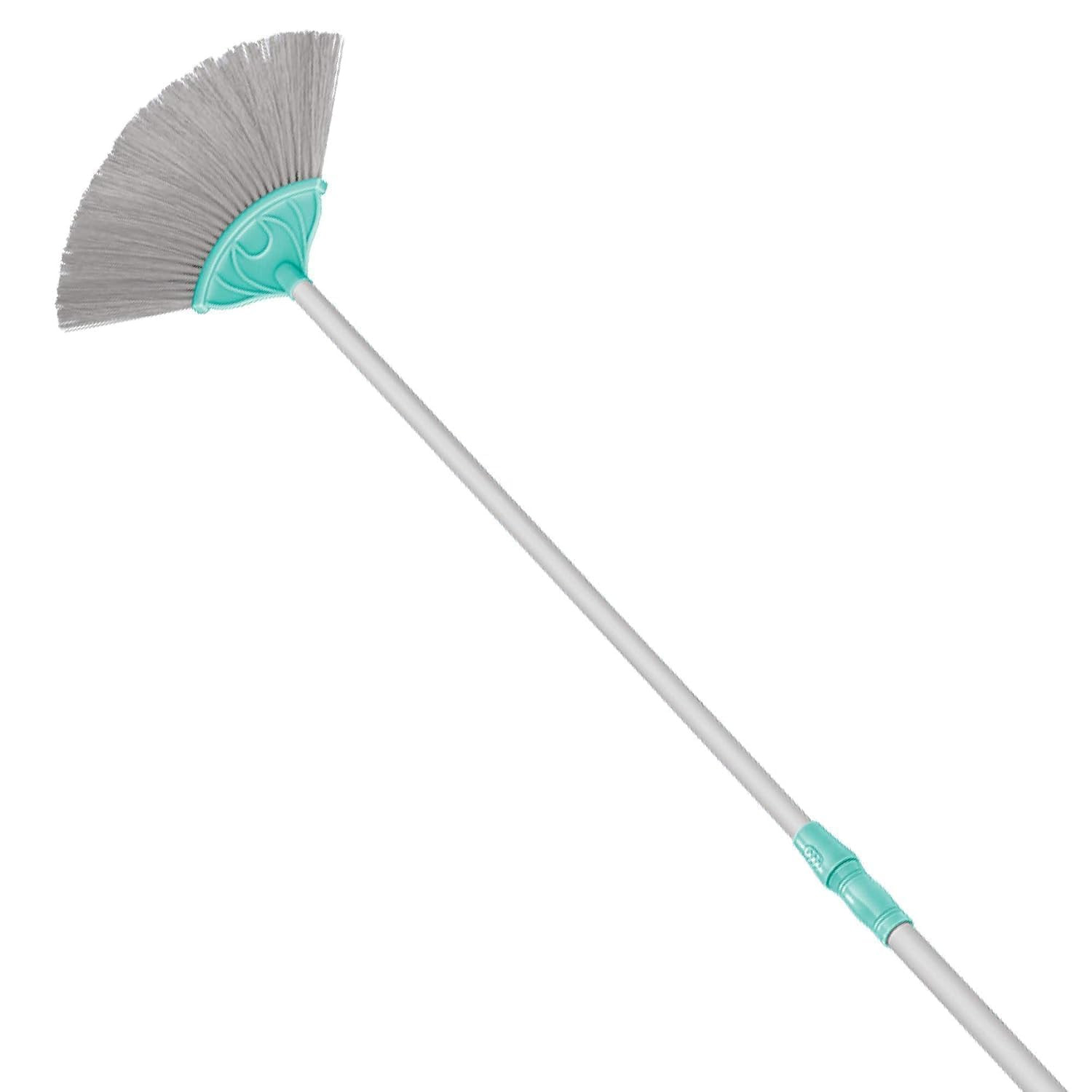 Long Handle Jala Broom Brush for Ceiling Fan & Cobweb Cleaning | Flexible Dust Cleaner Broom for Home Wall Roof Corner Cleaning