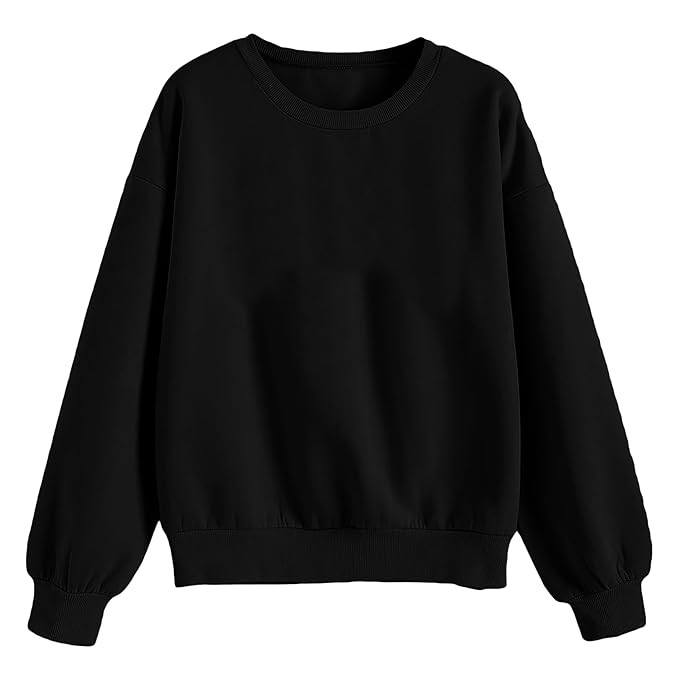 Men’s Cotton Stretchable Full Sleeves Sweatshirt Regular Fit, Round Neck Casual Winterwear for Boys and Mens L340