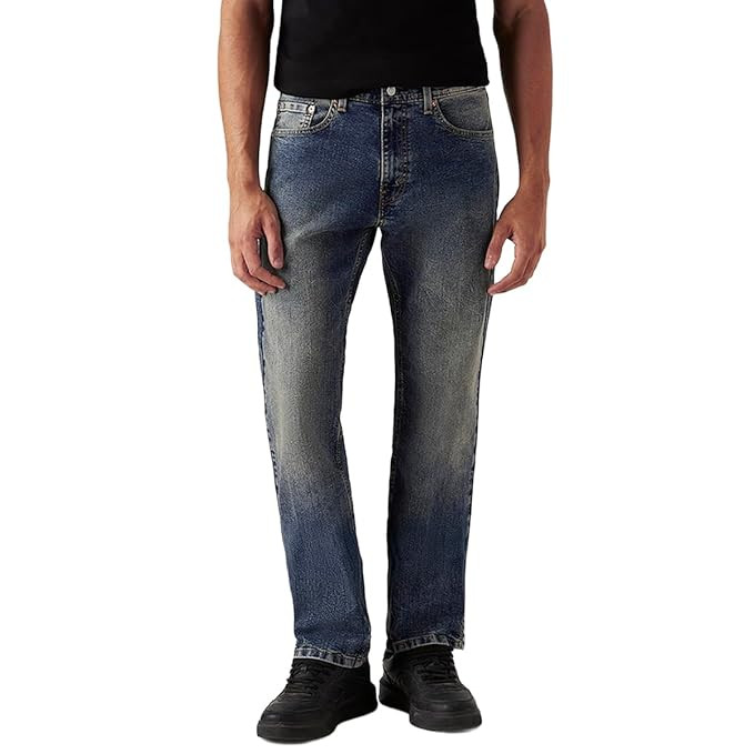 Men's 505 Straight Fit Mid Rise Jeans