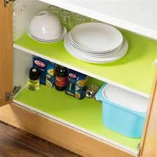 (45 cm X1.5 m) Green EVA Anti Slip Mat/Sheet for Fridge, Kitchen, Drawer, Shelf Liner,(RoundDots Texture Green)