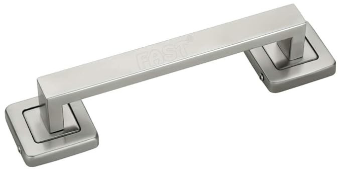 Matte Stainless Steel Main Door Pull Handle For Open & Close Home, Office Pull Doors 1Pcs (Silver, 8 Inch)