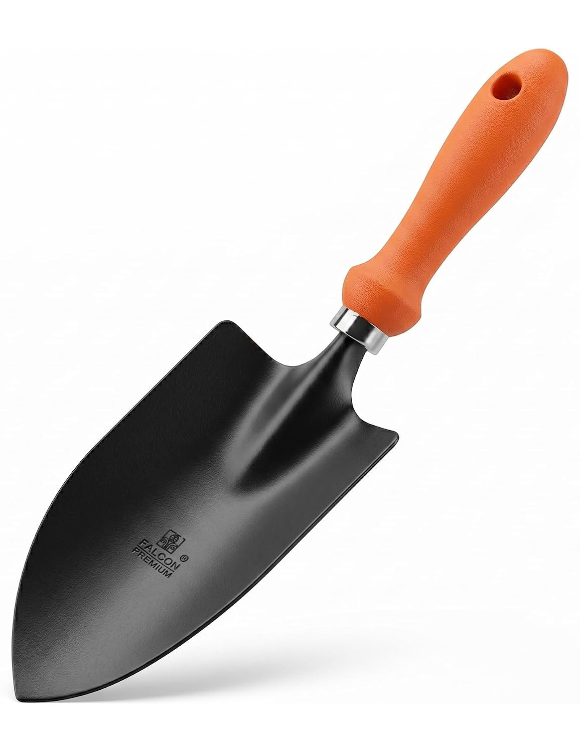 Trowel with Comfortable PVC Grip Steel Construction Blade Heavy Duty Durable Rust-Resistant Handheld Shovel Home Gardening Tools for Soil Digging & Transplanting (Multicolor)