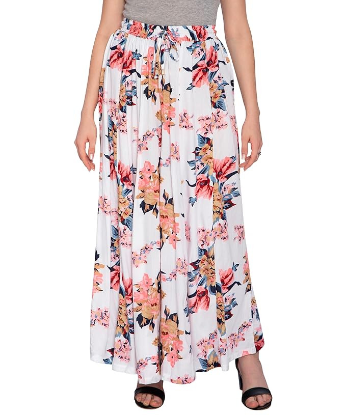 Women's Regular Fit Rayon Palazzo