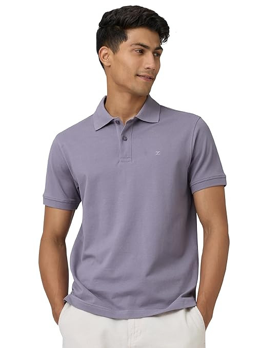 Men's Nova 100% Combed Cotton Regular Fit Polo T-Shirt