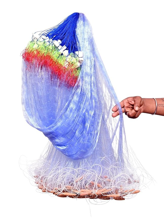 TA 2 Finger 55mm GILLNET MUD Sinker, Height 5F, UP Lenght 50F, Down Lenght 100F Fishing Net
