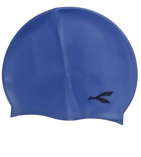 TA Traders Swimming Cap for Men and Women Silicone Caps for Women Unisex Swim Cap for Boys, Girls and Kids Swimming Cap for Women Long Hair Swimming Head Cap Men Silicone Fabric, Easy Fit