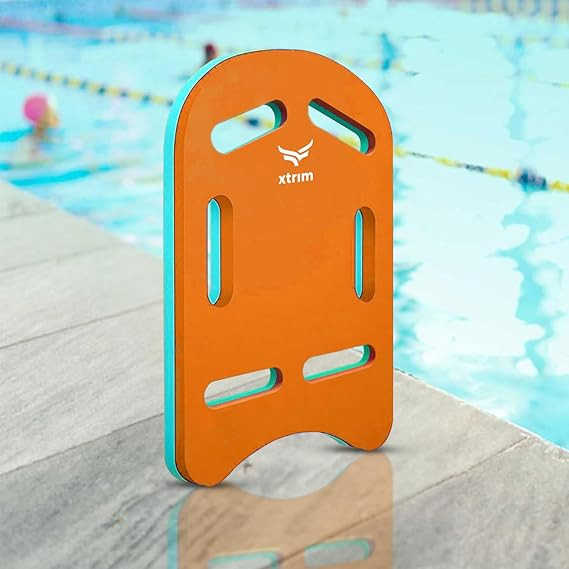 TA by Xtrim 25mm Extra Thick Swimming Kick Board, Swimming Floater for Adults & Kids, Kickboard for Beginners Training, Swim Float Pad with All Holding Angles, Equipment for Swimmers