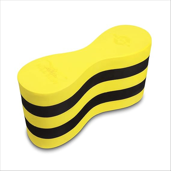 TA Pullbuoy, Training Equipment, Swimming Equipment for Kids/Adults - Yellow/Black