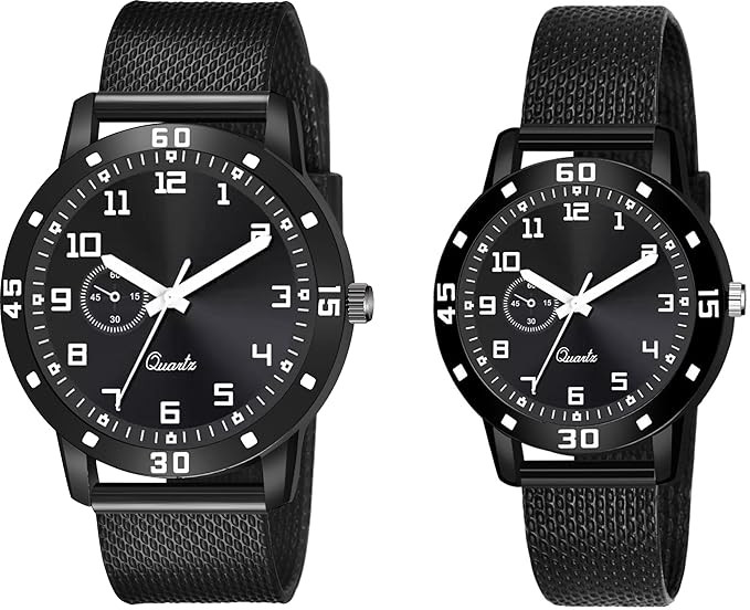 TA  Analog Watch for Couple (C_1001 BLK D Aeviyo Couple S)