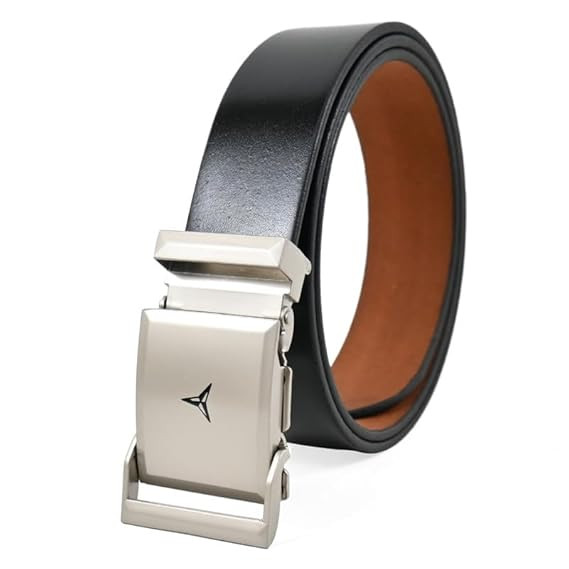 TA Men's Genuine Leather ArmyLock Belt For Men | Casual Mens Leather Belt