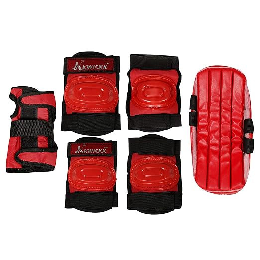 TA 4 in 1 Protective KIT (Size Large) for Skating Guard and Cycling (Color May Vary)