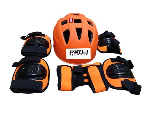 TA Skating Guard Set for Kids and Adults | Knee, Elbow, Helmet & Wrist Guards | Protective Gear for Skating, Biking, Riding