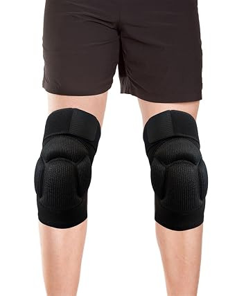 TA Knee Support Belt for men women || Soft Knee Sponge Pad || Protective Knee Pads || Thick Sponge Anti-slip, Collision Avoidance Knee Sleeve for Cycling, Running, Yoga, Exercise, Skating, Skateboarding (1 Set)