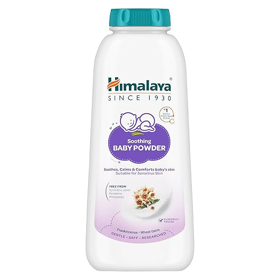 TA Himalaya Soothing Baby Powder 200gm | No.1 Doctor-Prescribed Brand | Formulated for sensitive skin | Soothes, calms and comforts baby's skin | 99% Natural Origin Ingredients | Free from harsh chemicals