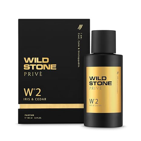 TA Wild Stone Prive Iris & Cedar Parfum for Men 100ml | Luxury Long Lasting Perfume | Fresh, Aquatic & Marine Fragrance | Premium Men's Perfume