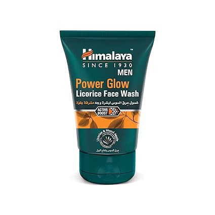 TA Himalaya MEN Power Glow Licorice Face Wash, 100ml